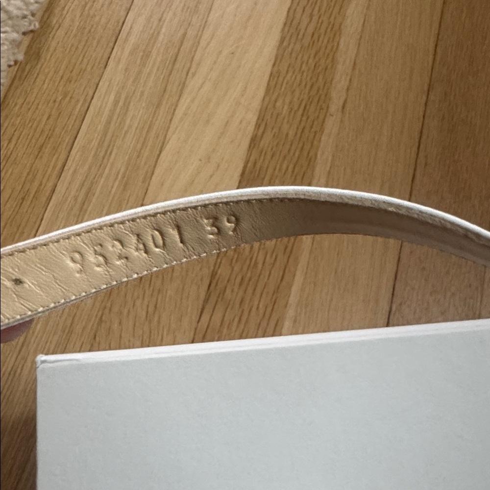 Loewe White Crystal Embellished Sandals - Picture 8 of 11